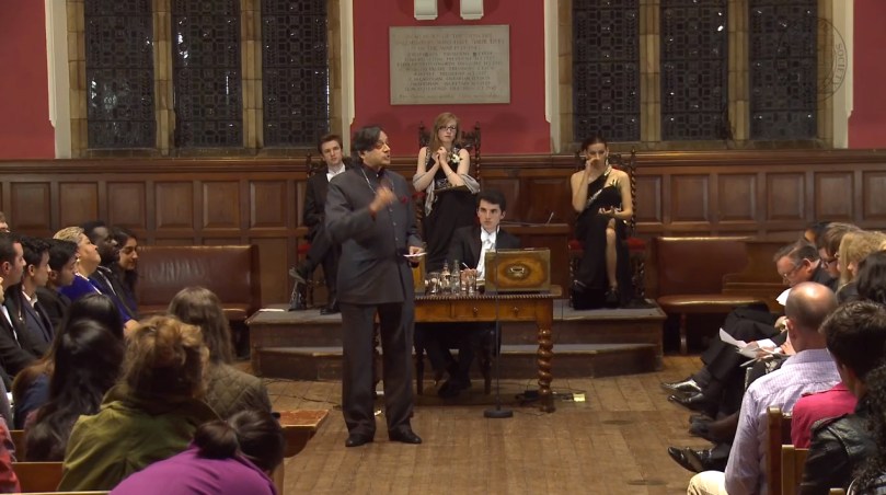 Shashi Tharoor Oxford Union Society Speech